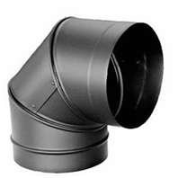 GRA-BK690  BLACK 6 X 90 ELBOW #6-24-602