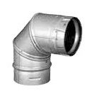 4" x 90 ELBOW PELLET VENT