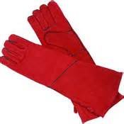 MIN-A13 Red 20" Long Gloves