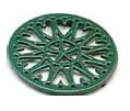 C-33GR Green Cast Enamel Trivet