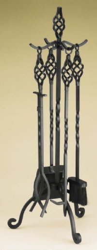 ADM-SET09 Black Wrought Iron Tool Set