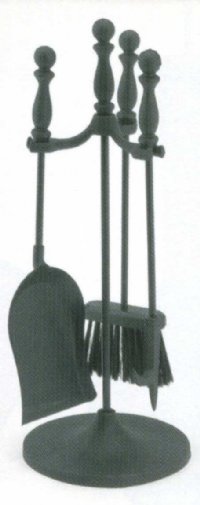 MINI-04 Black Tool Set with Black Ball Handles
