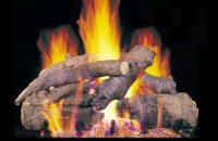 CHARRED AMERICAN OAK LOGS