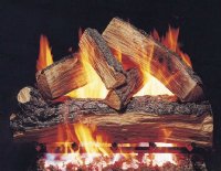 SPLIT OAK LOGS