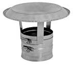 5" RAIN CAP VENTIN