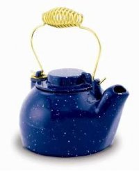 T-16BL Blue Cast Enamel Kettle