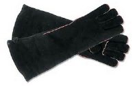 MIN-A13B Black 20" Long Gloves
